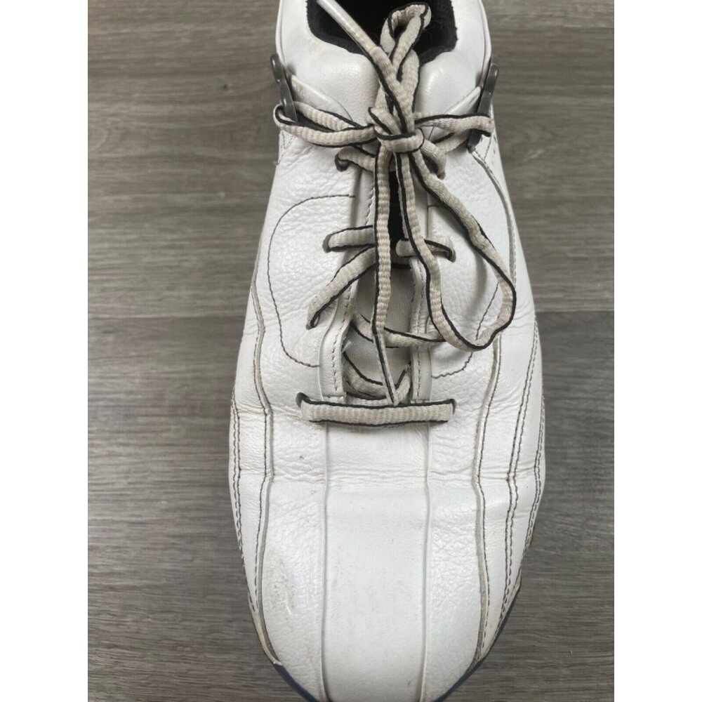 Footjoy Golf Shoes Women's Size 8.5 M White Leather 54195 Comfort - Picture 2 of 16